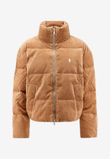 Polo Ralph Lauren Corduroy Padded Jacket Brown 211B20376001_TAN_70027186