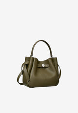 Tory Burch Mini Romy Leather Crossbody Bag Olive 179988325_Leccio_70008175