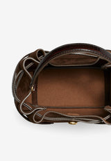 Tory Burch Romy Suede Bucket Bag Dark Brown 169275200_DarkCocoa_70008179