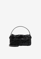 Micro Multipocket Leather Shoulder Bag