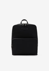 Logo Patch Waterproof Nylon Backpack