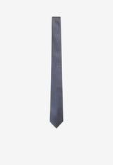 Geometric Silk Tie