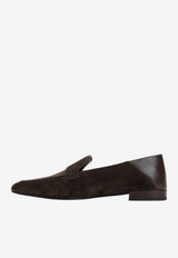 Suede Leather Loafers