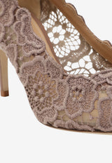 Como 75 Floral Lace Pumps