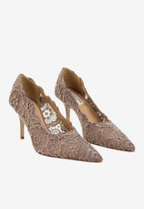 Como 75 Floral Lace Pumps