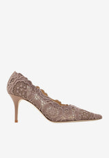 Como 75 Floral Lace Pumps