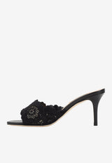 Como 75 Floral Lace Mules