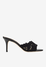 Como 75 Floral Lace Mules