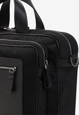 Stamped Logo Briefcase