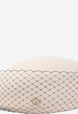Bonnie Wool Felt Veil Hat