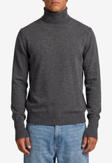 Ballantyne Cashmere High-Neck Sweater Gray B2P002-12K00-00920