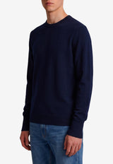 Ballantyne Cashmere Knit Sweater Navy B2P000-12K00-13777