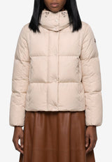 Moncler Castlenew Puffer Jacket White L20931A00198-539ZD-201