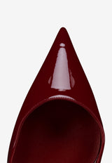 Christian Louboutin Miss Z 100 Patent Leather Slingback Pumps Red 1260473--R95A