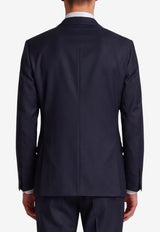 Tagliatore Vesuvio Double-Breasted Suit Blue 2SVS20B11-070001-B5713