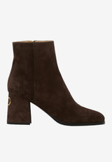 Valentino Fawcette 75 Suede Ankle Boots Brown 9W2S0NE9-DHU-0TO
