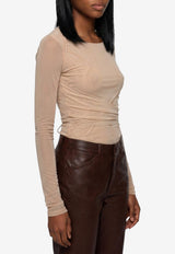 Lemaire Ballerina Wrap Top Pink TS0052-LJ1070-RE311