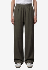 Golden Goose DB Elasticated Track Pants Green GWP02260-P002587-36101