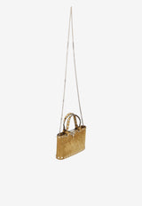 Valentino Mini Rockstud Suede Top Handle Bag Beige 9W2P0AT0-KQQ-RDX