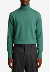 Ballantyne Cashmere High-Neck Sweater Green B2P002-12K00-12509