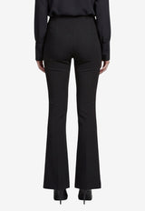 Federica Tosi High-Waist Slit Tailored Pants Black 30800-313-29