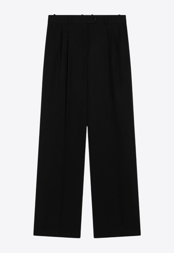 The Row Wool Tailored Pants Black 10539W2812/R_THERO-BLK