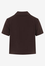 Cassandre Cropped Polo T-shirt
