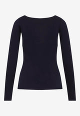 Long-Sleeved Fitted Top
