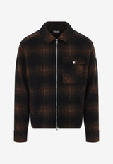 Tartan Check Zipped Shirt
