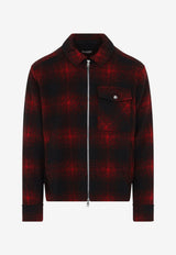 Tartan Check Zipped Shirt