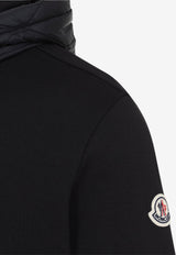 Zip-Up Knit Hoodie