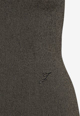 Maille Pina Fitted Midi Dress