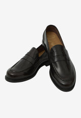 Church's Farsley Leather Loafers Dark Brown EDC149-9LG-F0AEV