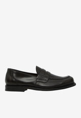 Church's Farsley Leather Loafers Dark Brown EDC149-9LG-F0AEV