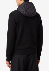 Moncler Zip-Up Quilted Jacket Black L20919B00026-M4281-999