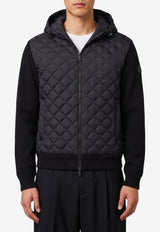 Moncler Zip-Up Quilted Jacket Black L20919B00026-M4281-999