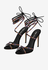 Paris Texas Holly Nicole 100 Lace-Up Sandals Multicolor PX704-XSACH-TROPICAL SUNSET