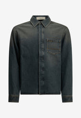 Golden Goose DB Casual Denim Shirt Blue GMP02757P00265450100_9b8a146a-b9e1-47ff-b2cf-6640274132bb