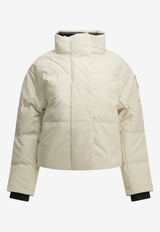 Canada Goose Grandview Cropped Down Jacket White GRANDVIEW CROPPED JACKET - BD2266WB9433_54453d53-3d10-4e44-8228-21a253e07be3