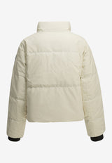 Canada Goose Grandview Cropped Down Jacket White GRANDVIEW CROPPED JACKET - BD2266WB9433_54453d53-3d10-4e44-8228-21a253e07be3