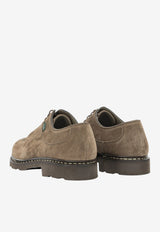 Paraboot Avignon Griff Suede Derby Shoes Beige 203538AVIGNON GRIFFMARRON-VEL BRUN_9fb21c7a-709a-4ebb-92f8-d28eb8dea123