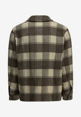 Golden Goose DB Roann Plaid Check Overshirt Brown GUP02860P00259483385_a0daeeff-20af-411b-800f-71676c2d9f6a