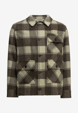 Golden Goose DB Roann Plaid Check Overshirt Brown GUP02860P00259483385_a0daeeff-20af-411b-800f-71676c2d9f6a