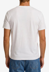 Moncler Mon Duck Printed T-shirt White L20918C00033-89B8U-00A