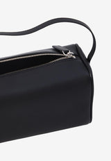 The Row 90s Leather Top Handle Bag Black W1281-L97-BLPL