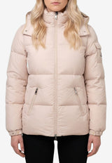 Moncler Fourmines Short Down Jacket Beige L20931A00197-54A81-21E
