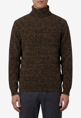Lemaire Wool High-Neck Sweater Brown PO0054-LK1029-MU407