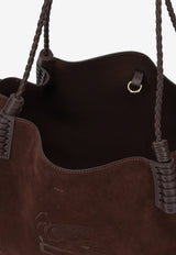 Etro Small Libra Suede Shoulder Bag Brown WP1D0038AP343R2243_533ac783-3d0f-4cf6-8b7d-a5f9c50334eb