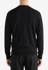 Lemaire Twisted Wool Blend Cardigan Black PO0052M-LK1063-BK999