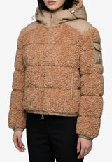 Moncler Alpestre Teddy Down Jacket Brown L20931A00195-54AM6-22G
